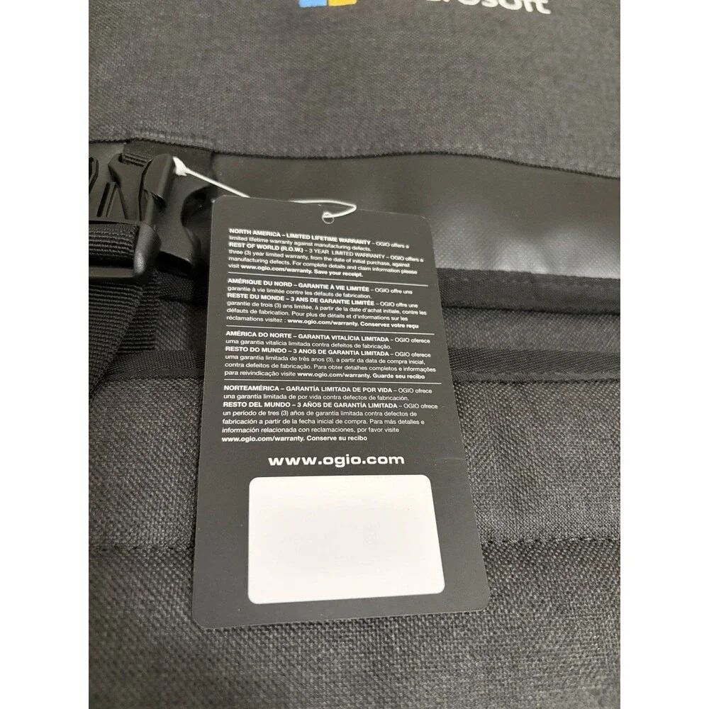 Microsoft OGIO Apex Crosshatch 17